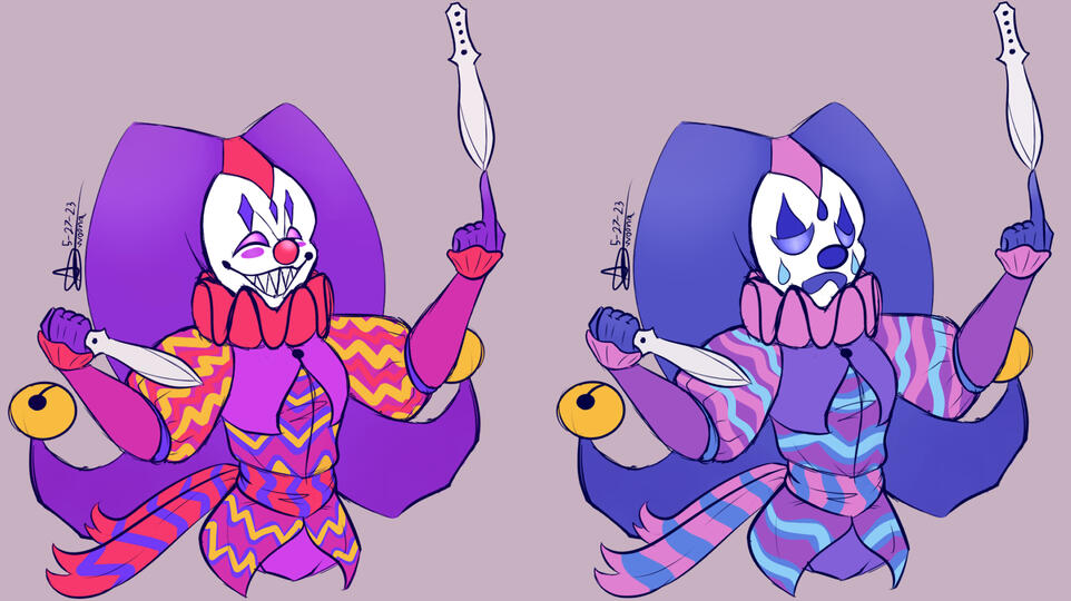 "Hyjinxtiee and Bogus" DnD Character Designs